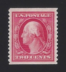 US #388 1910-11 Carmine Wmk 190 Perf 12 Vert Mint NG VF Scv $1400