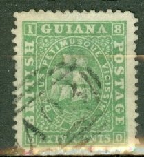 JS: British Guiana 33 used CV $80