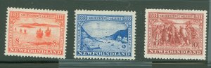Newfoundland #218-220  Multiple