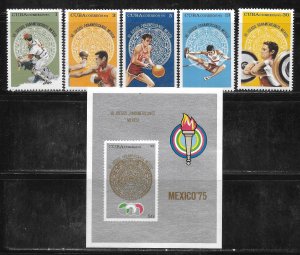 Cuba 1997-2002 1975 Pan American Games set MNH