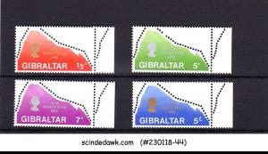 GIBRALTAR - 1969 NEW CONSTITUTION - 4V - MINT NH