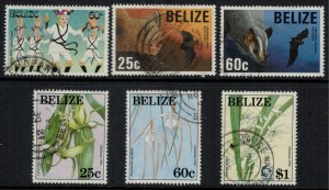 Belize #1018,26-7,31-2,4  CV $7.35