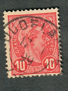 Luxembourg #74  used single