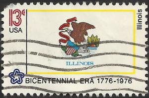 # 1653 USED STATE FLAG ILLINOIS