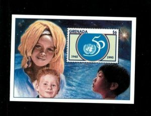 Grenada 1995 - U.N. 50TH anniversary - Souvenir Stamp Sheet - Scott #2429 - MNH