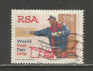 South Africa   #952  Used  (1996)  c.v. $0.50