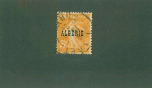 ALGERIA 5 USED BIN$  0.50