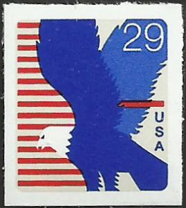 # 2598 MINT NEVER HINGED EAGLE    