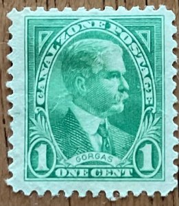 Canal Zone #105 *MNG* Single Crease Major General Gorgas SCV $.25 L48