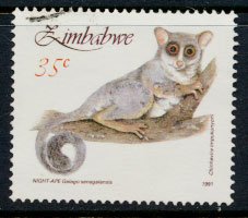 Zimbabwe SG 802  SC# 634  Used Small Mammals   see detail and scan