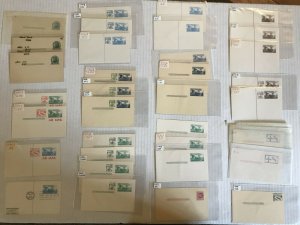 37-piece Canal Zone postal card lot [y6554]