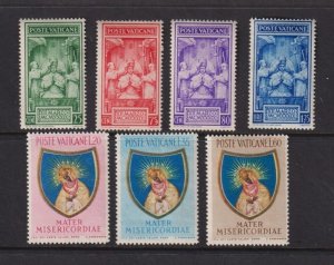 Vatican City - 2 early mint sets, cat. $ 36.80