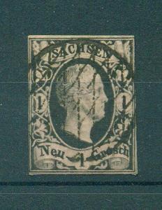 Germany-State Saxony sc# 5 used cat val $7.00