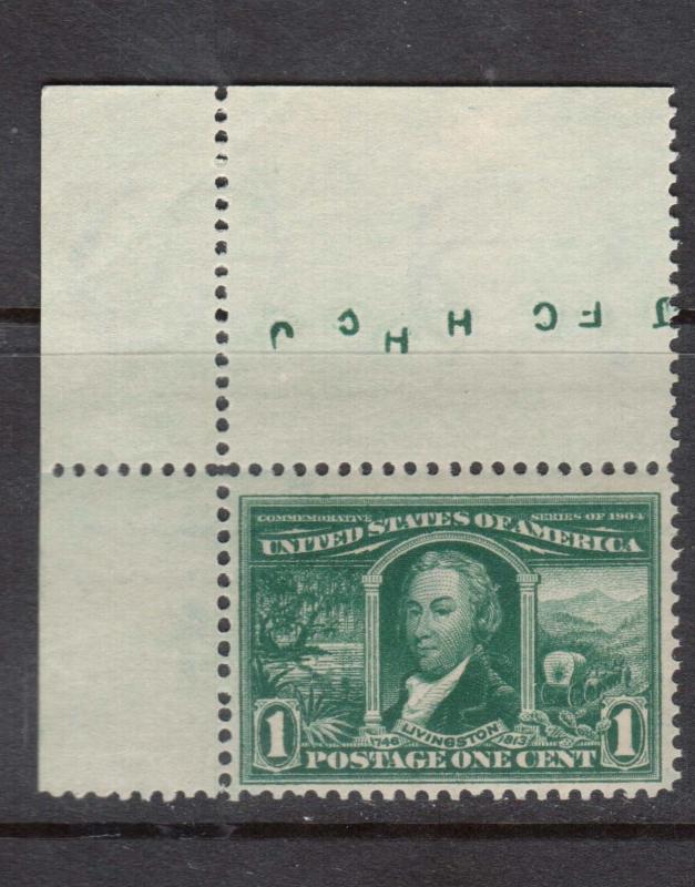 USA #323 NH Mint Corner Copy