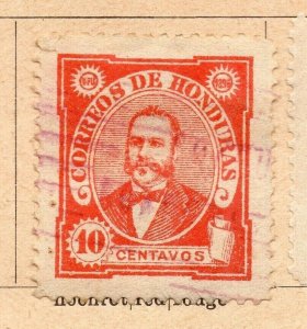 Honduras 1895 Early Issue Fine Used 10c. NW-238162