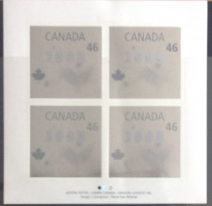 CANADA 1999 NEW MILLENNIUM HOLOGRAPHIC BLOCK SGMS1946