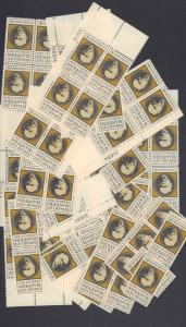 1405     Edgar Lee Masters  Poet    100 MNH 6 cent stamps    Issued In 1970