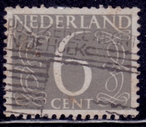 Netherlands, 1954, New Values, 6c, sc#342, used