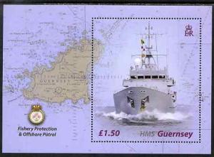 Guernsey 2003 Decommissioning of HMS Guernsey (fishery pr...