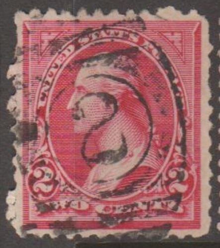U.S. Scott #251 Washington Stamp - Used Single - IND