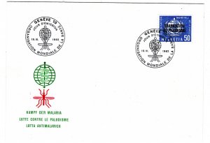 Switzerland Scott # 5O35 on FDC, unaddressed