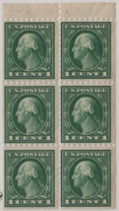 424d 1c Washington Booklet Pane