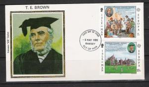 Isle Of Man #174 FDC T E Brown