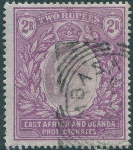 Kenya Uganda and Tanganyika 1903 SG10 2r dull and bright purple KEVII FU (amd)