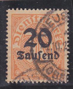 Germany  Scott#  O30  Used