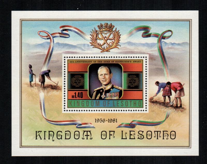 Lesotho  343 sheet  MNH cat $ 2.00 aaa