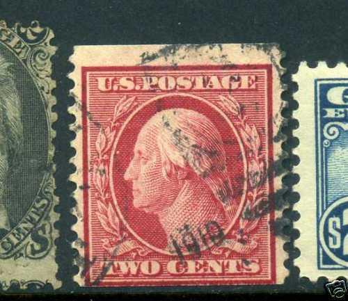 Scott 353 Washington USED Coil Stamp with Weiss Cert (Stock 353-19)