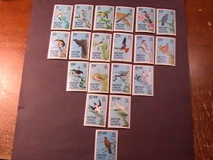 BRITISH VIRGIN ISLANDS # 490-508-MINT/NEVER HINGED-COMPLETE SET--QEII--1985