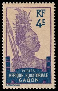 Gabon - Scott 51 - Mint-Hinged