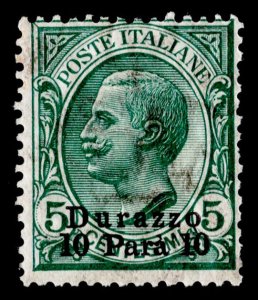 Italy Offices Abroad Scott Durrazo 1 Mint never hinged.