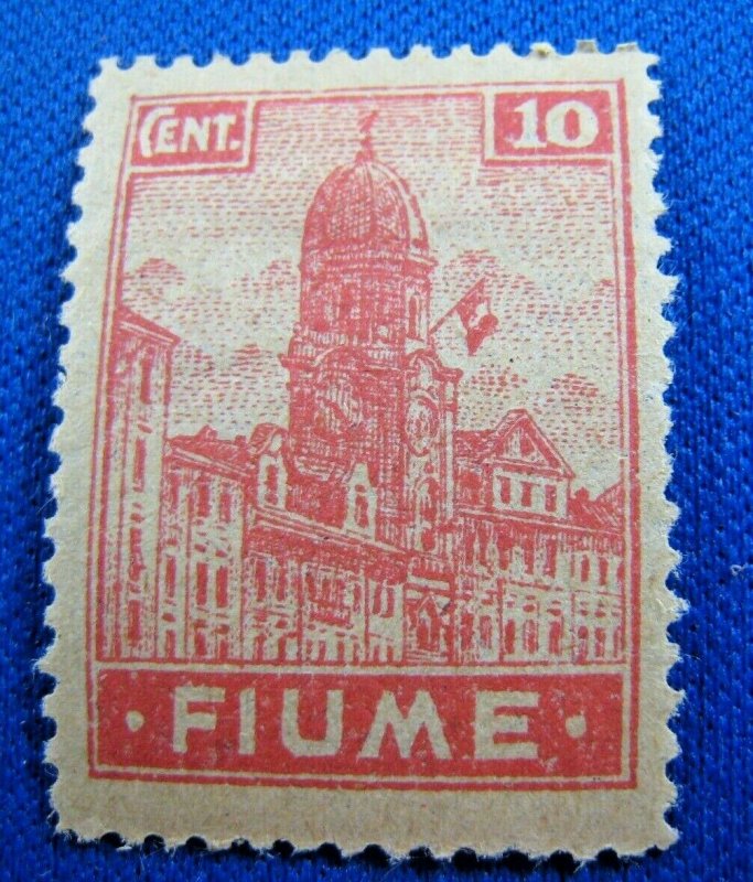 FIUME  1919  -  SCOTT # 30  -   MH       (X15)