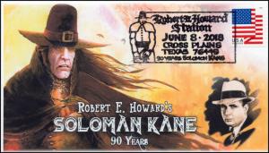 18-131, 2018, Robert E Howard, Solomon Kane, Pictorial, Event Cover,