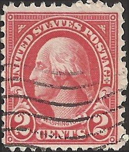 # 554 USED CARMINE GEORGE WASHINGTON