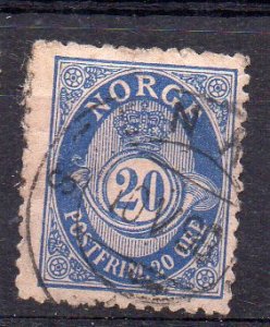 NORWAY - 1894 - 20 - Used -