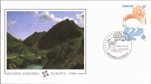 Andorra, Worldwide First Day Cover, Europa