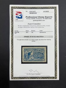 MOMEN: US STAMPS #E8 VAR. MINT OG NH SPECIAL DELIVERY PSE GRADED CERT VF/XF-85