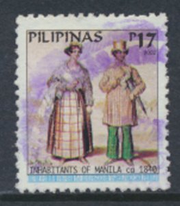 Philippines Sc# 2762a Used  Manila inhabitants  inscribed 2002    see details...