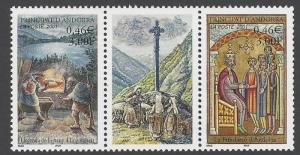 Andorra French 2001 Heritage VF MNH (534)