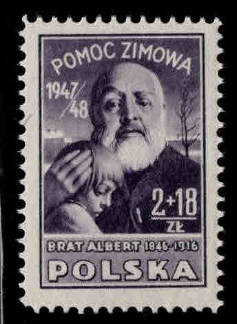 Poland Scott B57 MNH** Chmielowski semi postal stamp