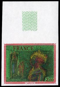 France, 1950-Present #1499 (YT 1900) Cat€77, 1976 Woman's Head by Carzou,...