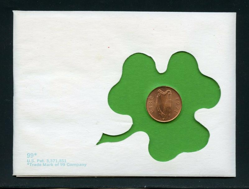 IRELAND 1971 COMBO FIRST DAY OF ISSUE COINS SET OF THREE COVERS AS SHOWN