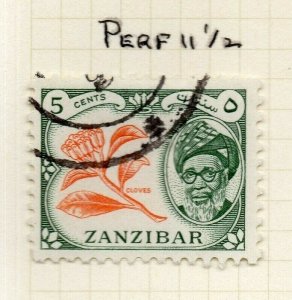 Zanzibar 1957 Early Issue Fine Used 5c. NW-189048