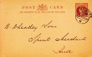 Great Britain Postal Stationery Post Card Private Print J & W Nicholson & Co