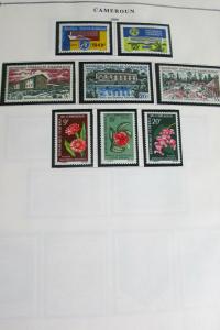 Cameroons Stamp Collection on Specialty Pages. 1941-1978