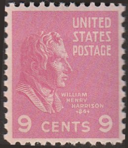 # 814 MINT NEVER HINGED ( MNH ) WILLIAM H. HARRISON