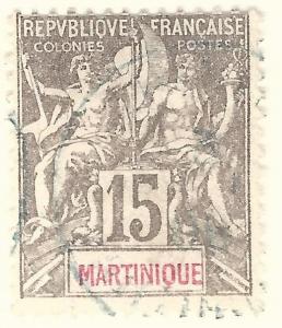 Martinique (Sc #41) Fine Used..Prices are Rising!